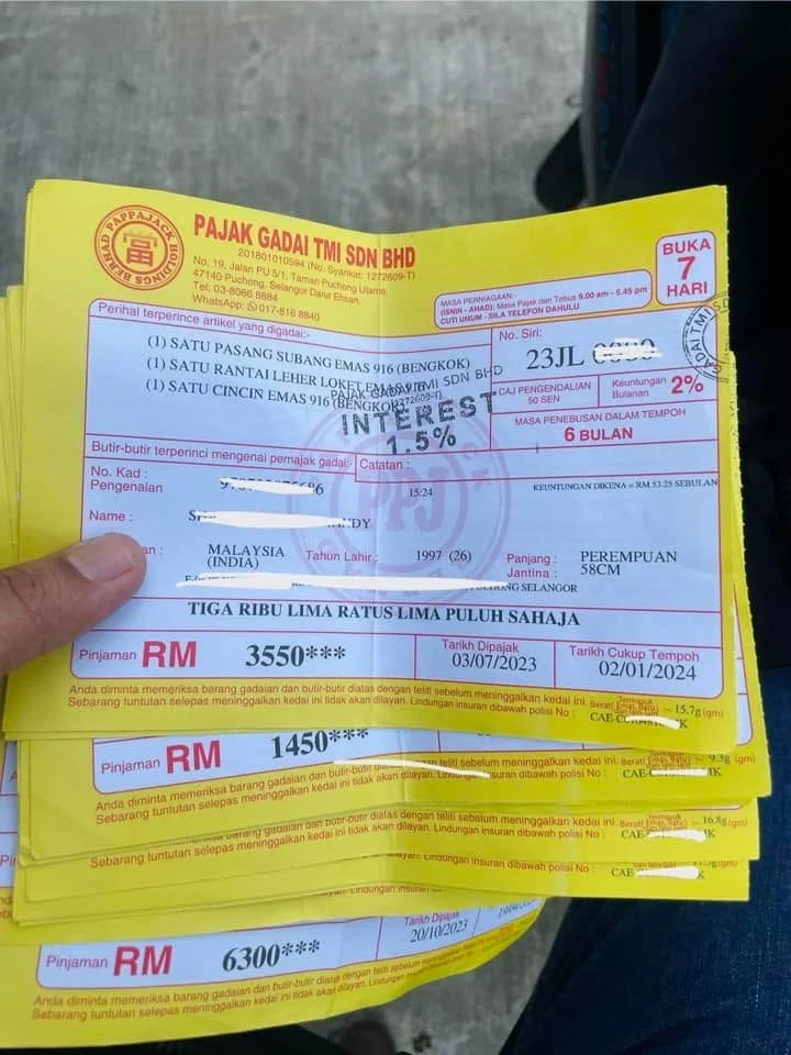 Khidmat Tebus Surat Pajak Ar-Rahnu Bank Rakyat, Agrobank dan Pajak Gadai Konvensional